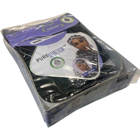 Finger Wave Modacrylic Maya Wig Vivica Fox Pure Stretch Cap FS1B/30 Hair NWT - Picture 11 of 13